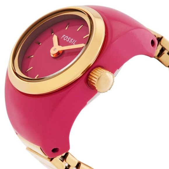 NWT Fossil Fashion Ladies Quartz Steel Authentic Watch - Picture 2 of 3